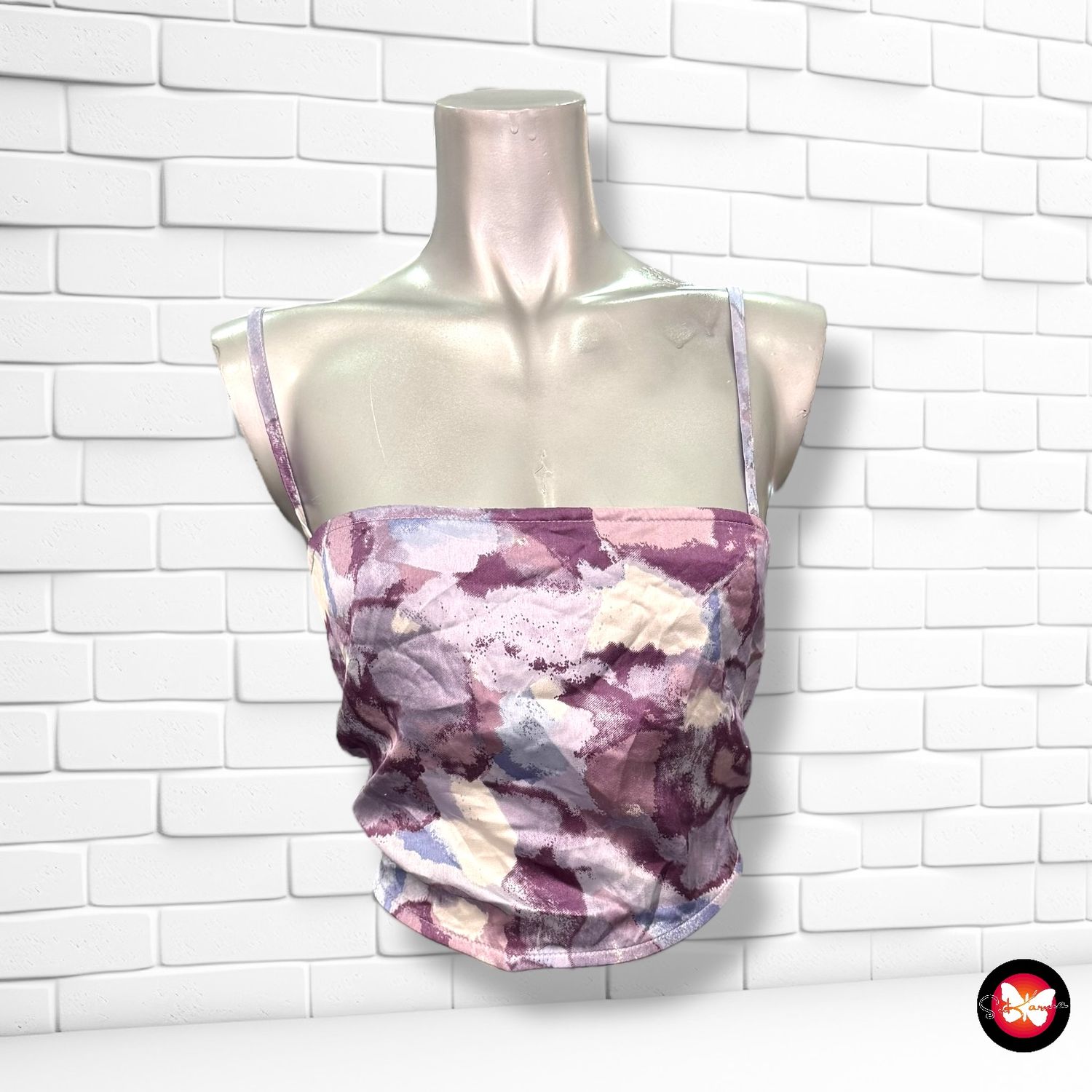 **HOY** Blusa cropped de espalda abierta INFLUENCE Talla 42