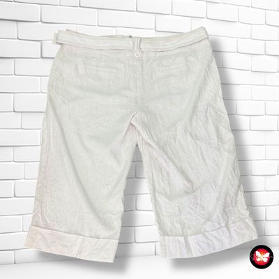 **HOY** Pantalón pirata de lino PAPAYA Talla 46 (18UK) (grande)