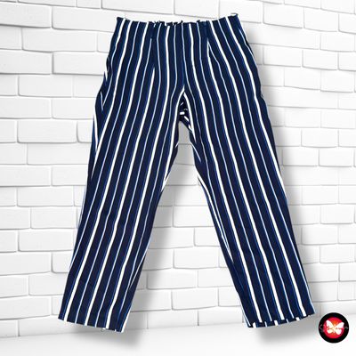 **HOY** Pantalón sueltito de rayas PEACOCKS Talla 44 (16UK)