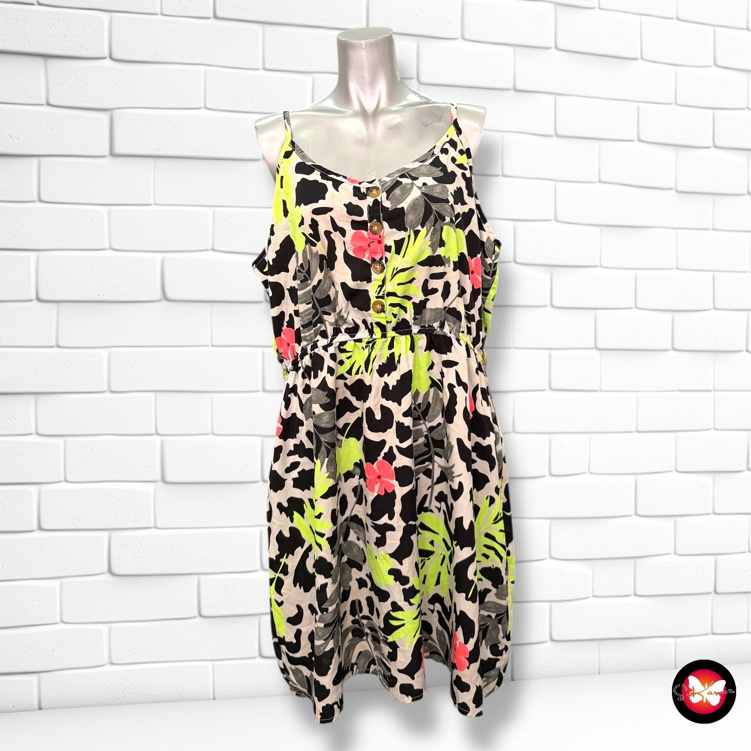 **HOY** Vestido de tirantes Talla 48