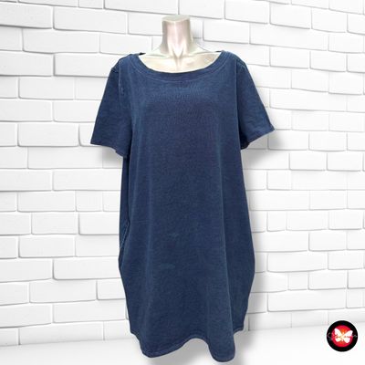 **HOY** Vestido maxi sudadera de manga corta TU WOMAN Talla 48 (20UK)