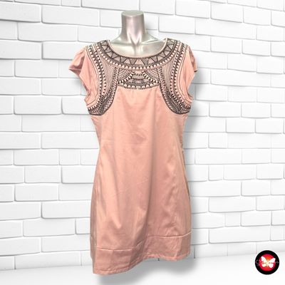 **HOY** Vestido de fiesta con bordados y lentejuelas ANONYMOUS Talla 44 (16UK)