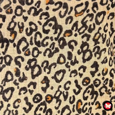 **HOY** Blusa de tirantes animal print BERSHKA Talla XS