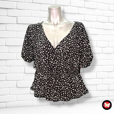 **HOY** Blusa escote cruzado ONLY Talla S