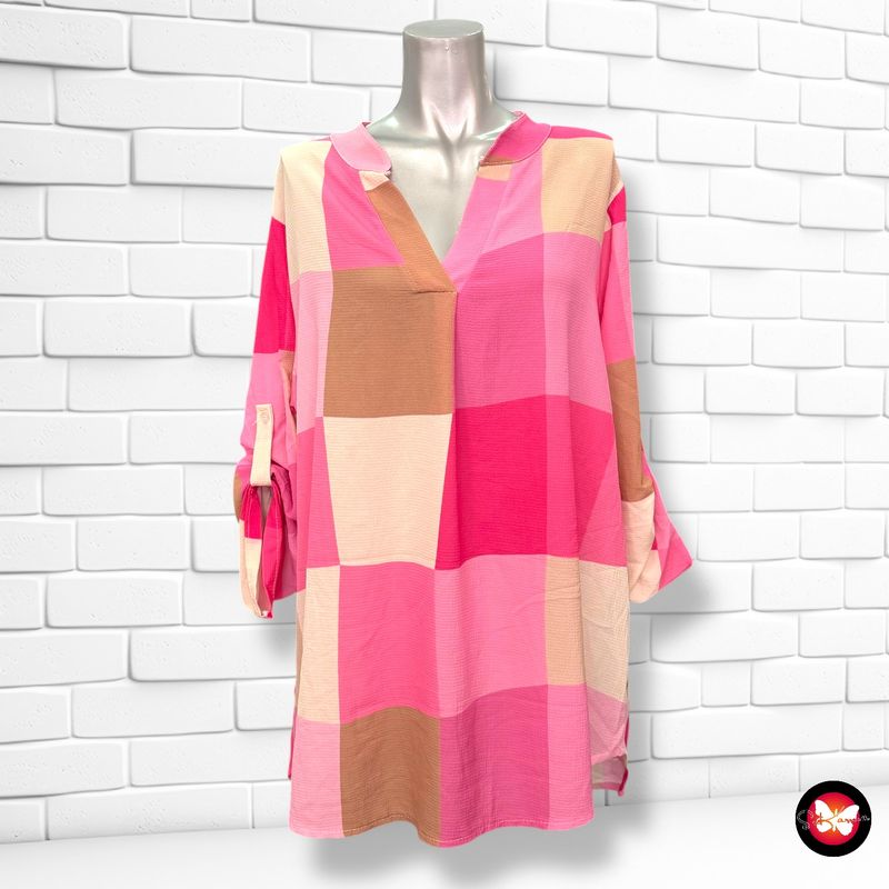 **HOY** Blusa de media manga Talla Única Grande