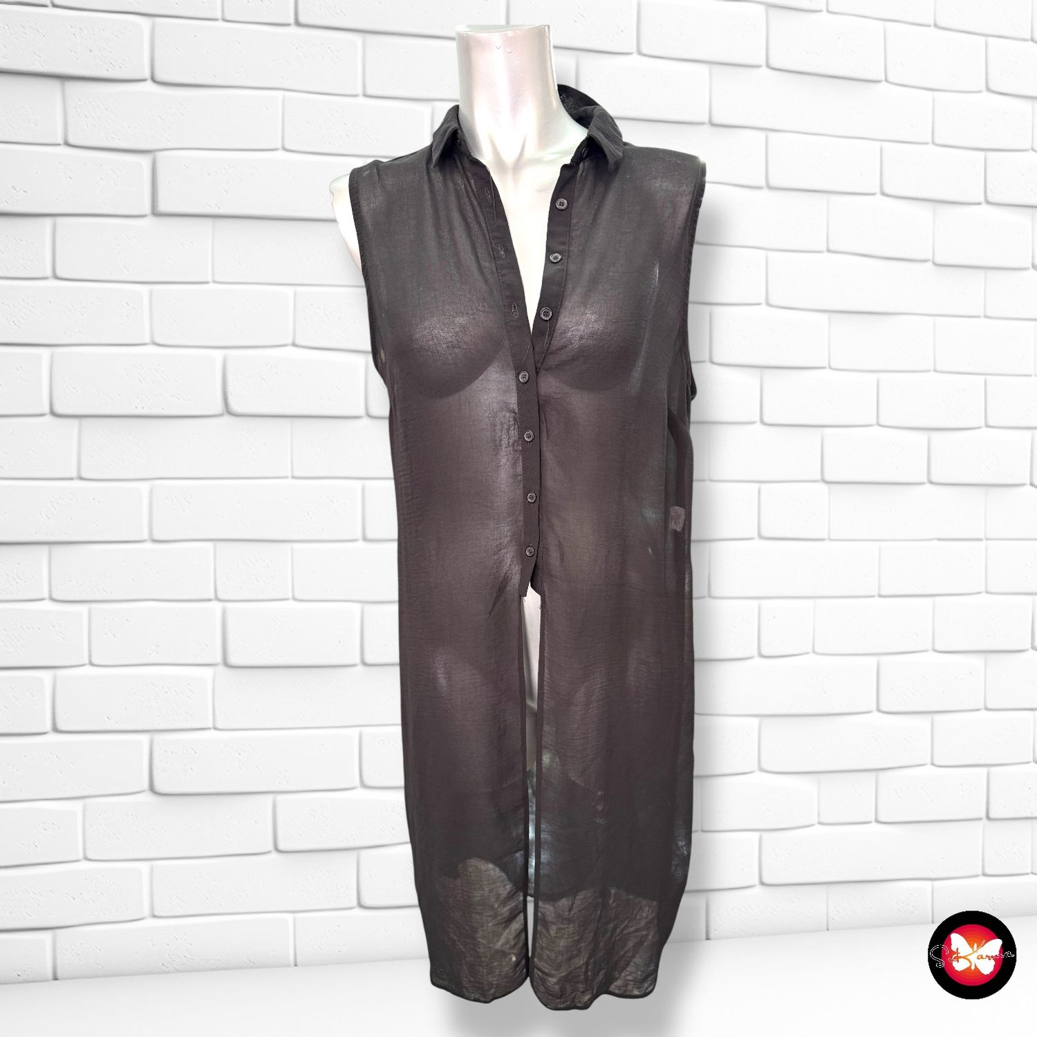 **HOY** Blusa larga traslúcida ATMOSPHERE Talla 42