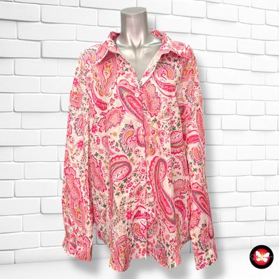 **HOY** Camisa de manga larga estampada Talla XXL