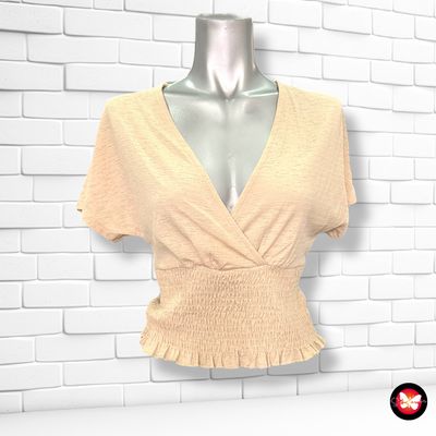 **HOY** Blusa cropped de manga corta JDY Talla S