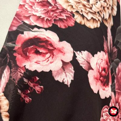 **HOY** Vestido sin mangas plisado de flores Talla Única Pequeña