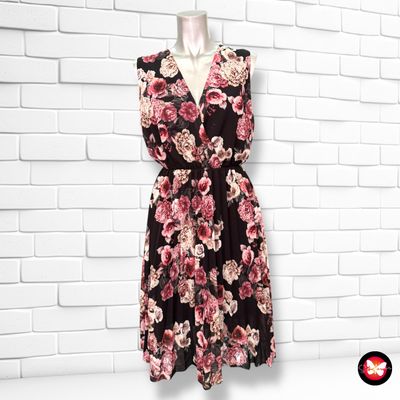 **HOY** Vestido sin mangas plisado de flores Talla Única Pequeña