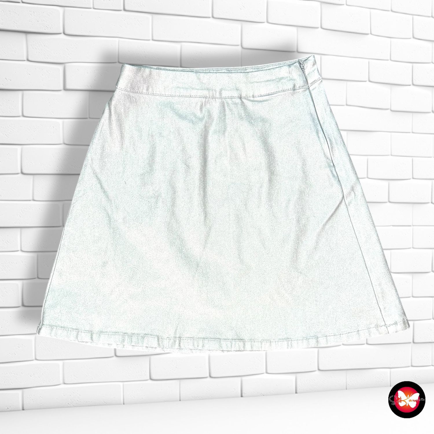**HOY** Falda engomada .OBJECT Talla XS
