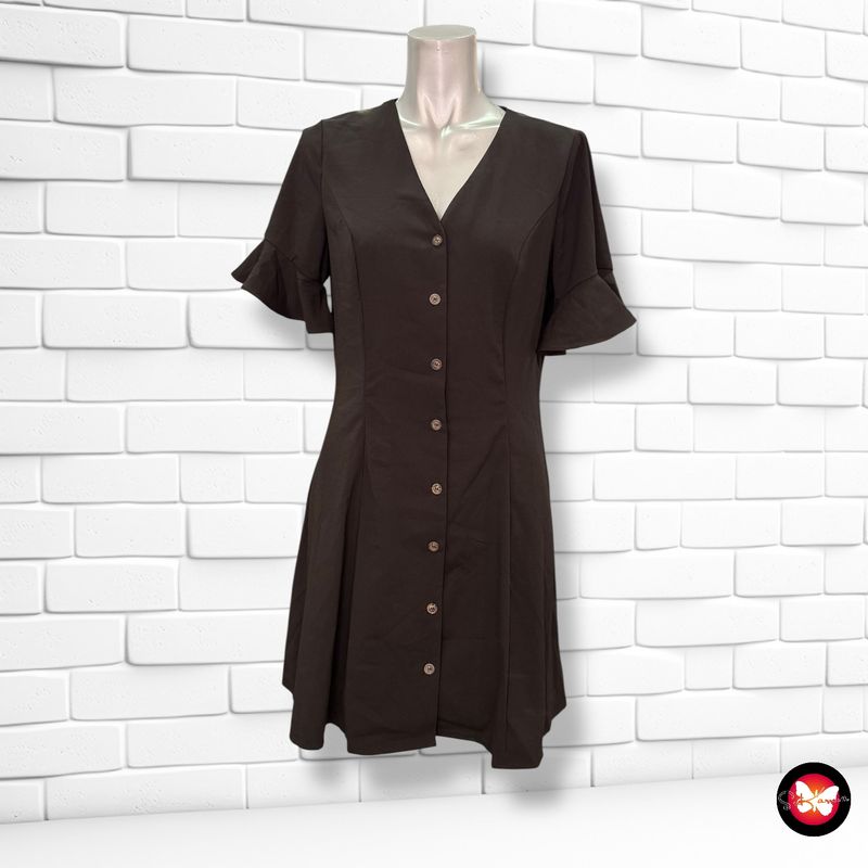 **HOY** Vestido básico con botones BOOHOO Talla 36