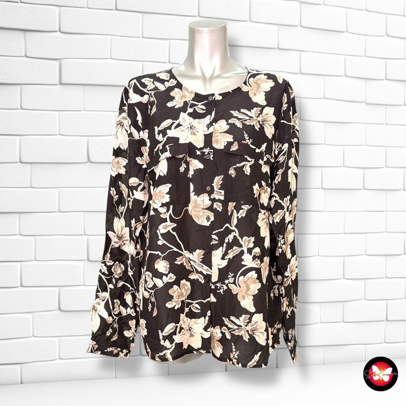 **HOY** Camisa de manga larga con seda BONPRIX PREMIUM Talla 40