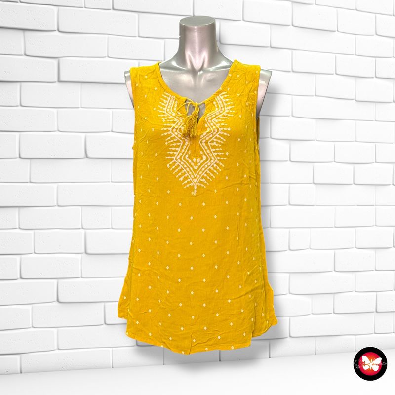 **HOY** Blusa de bambula sin mangas HEMA Talla M