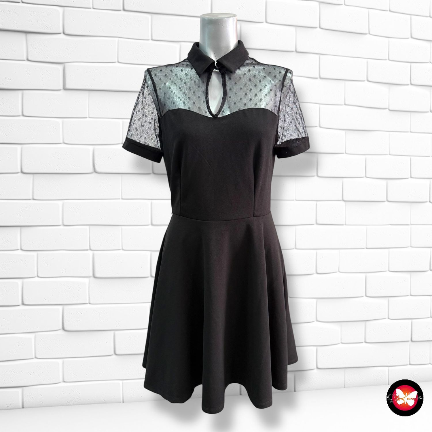 **HOY** Vestido de noche con transparencias SHEIN Talla M