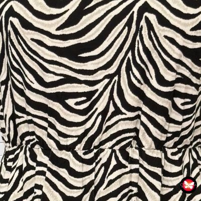 **HOY** Vestido largo de tirantes estampado cebra KIDS Talla 13-14 años