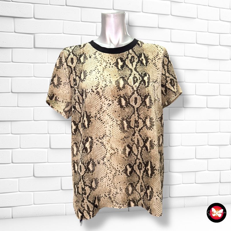 **HOY** Blusa de manga corta estampado serpiente VILA Talla 40