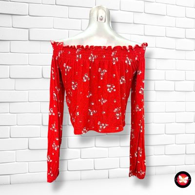 **HOY** Blusa cropped de manga larga DIVIDED Talla M