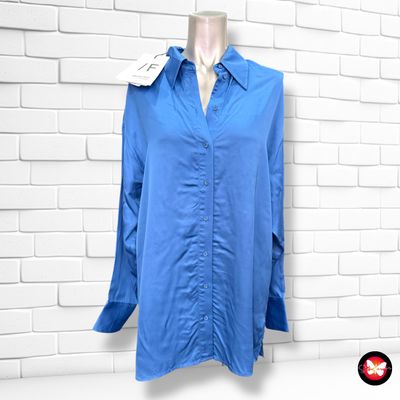 **HOY** Camisa de manga larga de satén SELECTED / FEMME Talla 34 (muy grande)