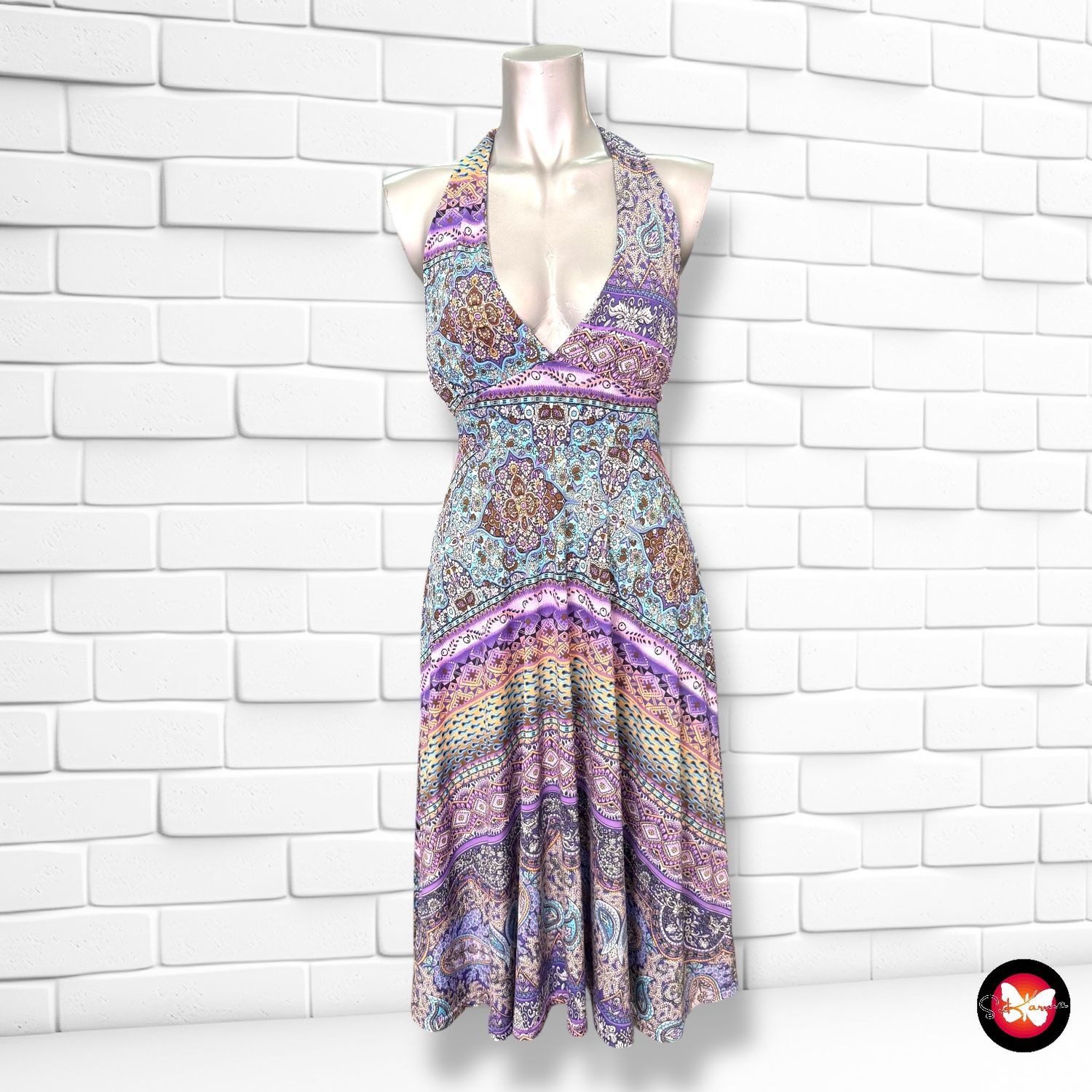 Vestido halter Talla S/M