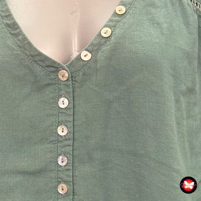 **HOY** Blusa sin mangas de lino Talla XXL