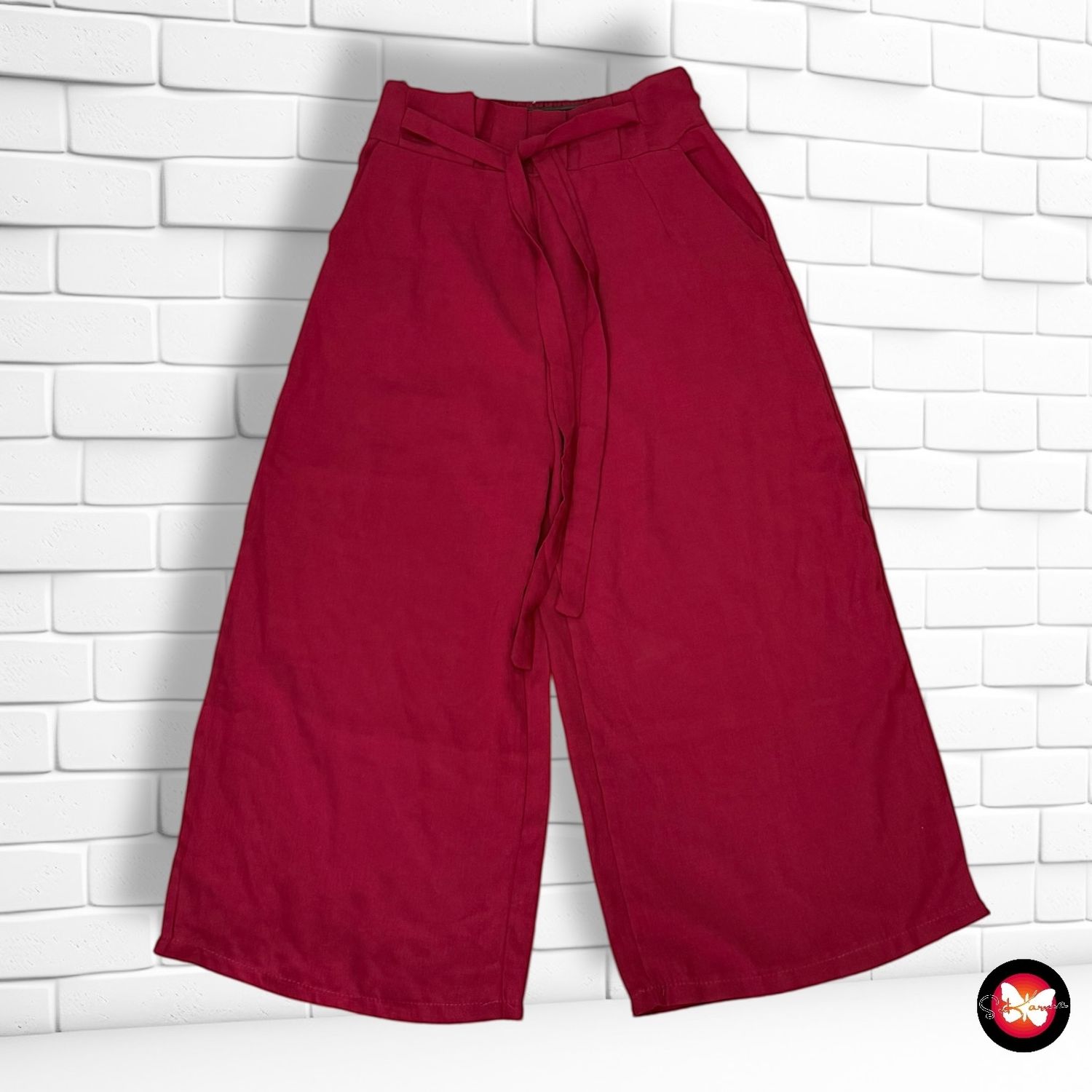 **HOY** Pantalón sueltito palazzo Talla S