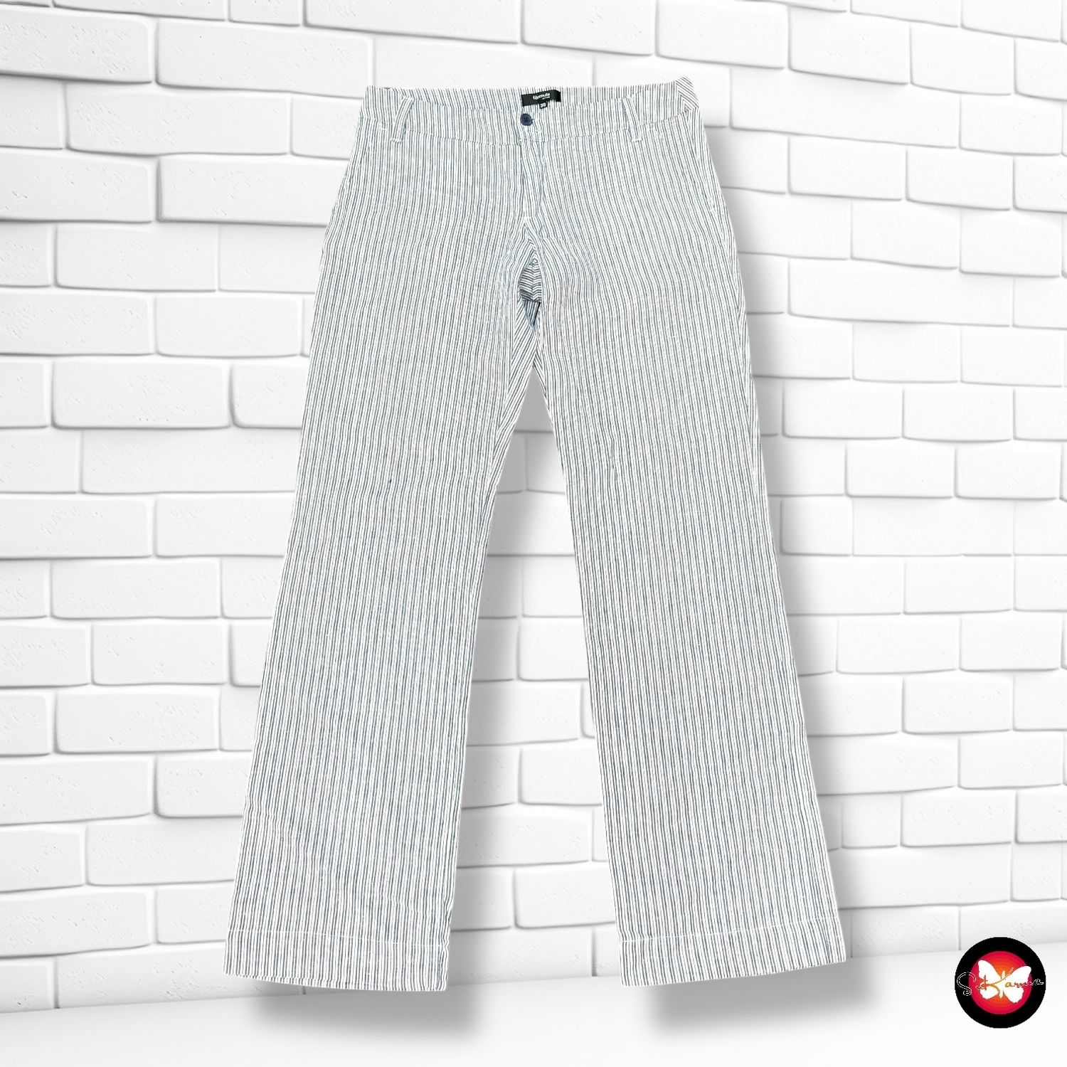 **HOY** Pantalón de rayitas FORMULA JOVEN Talla 38