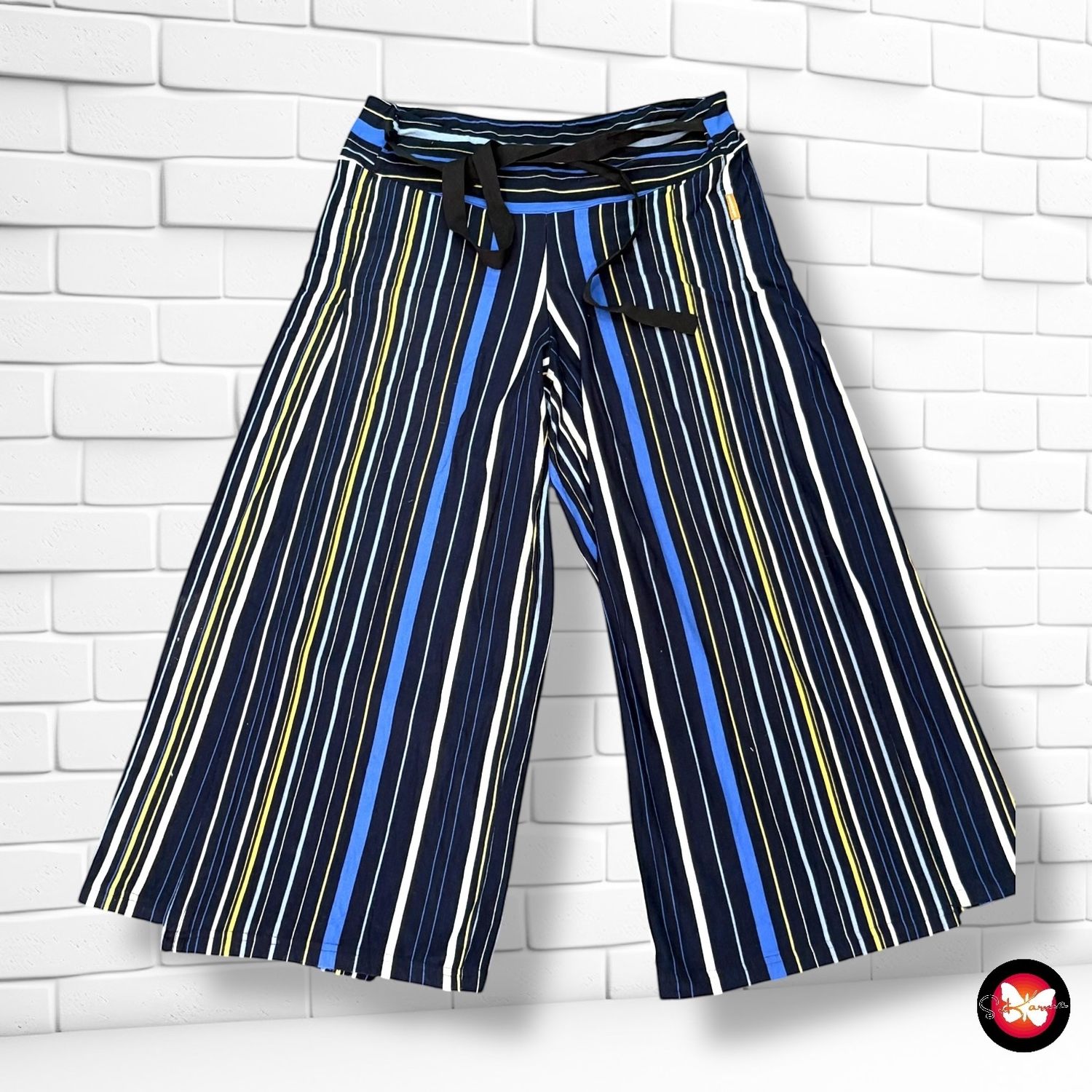 **HOY** Pantalón sueltito de rayitas MAMATAYOE Talla M (grande)