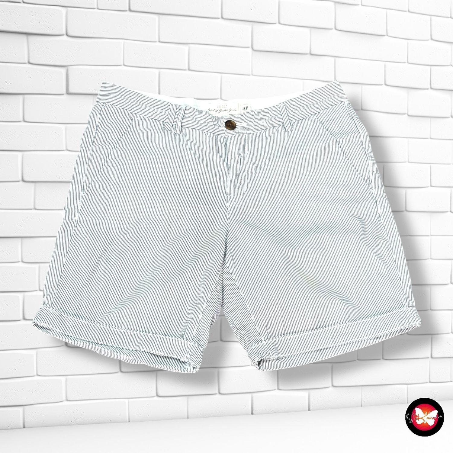 **HOY** Short de rayitas L.O.G.G. · H&amp;M Talla 36