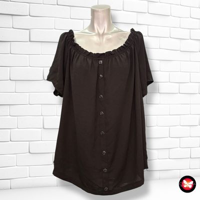 **HOY** Blusa escote barco Talla 3XL