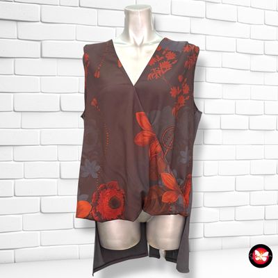 **HOY** Blusa sin mangas con escote cruzado NEXT Talla 44 (16UK)
