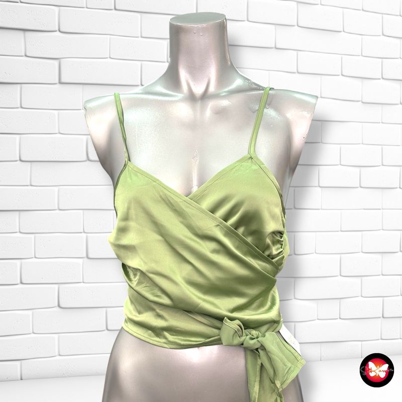 Blusa cropped cruzada CIDER Talla M
