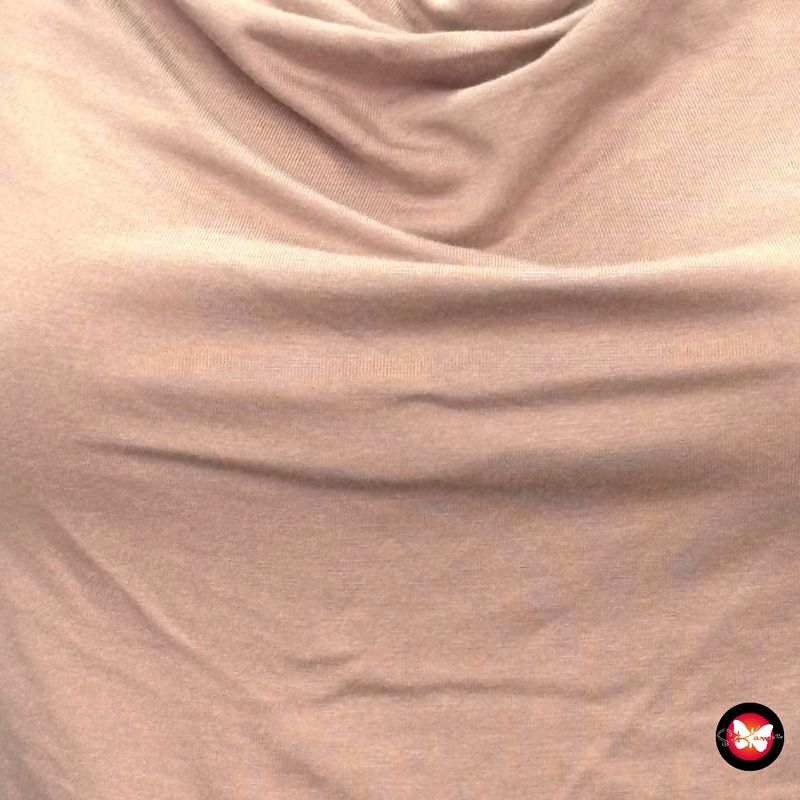 Blusa cropped con escote drapeado CIDER Talla S