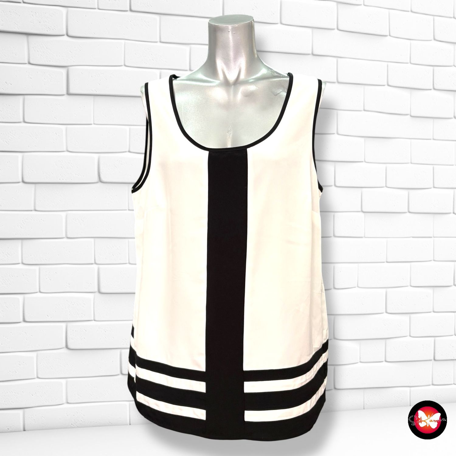 **HOY** Blusa sin mangas MODA at GEORGE Talla 42