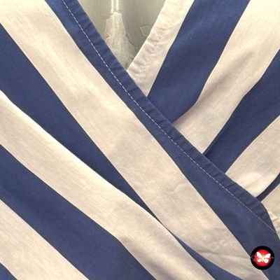 **HOY** Blusa cruzada de rayas STEPS Talla 42