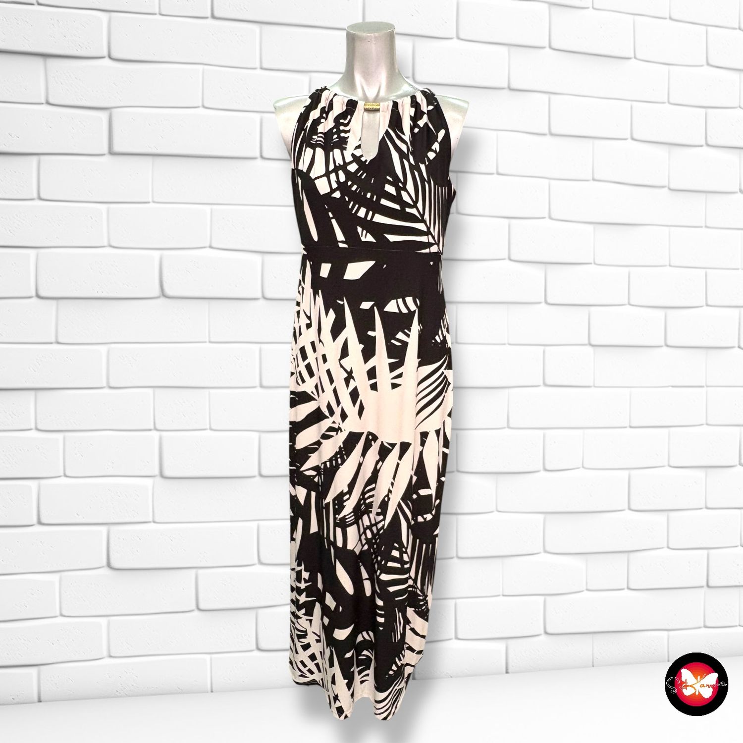 **HOY** Vestido largo halter KALEIDOSCOPE Talla M/L