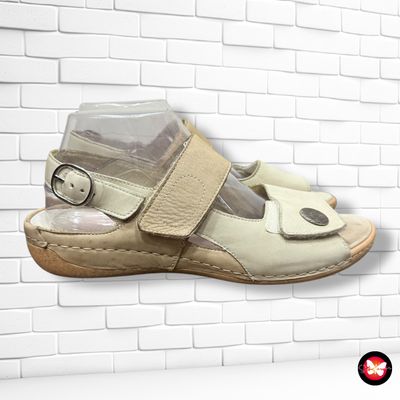 **HOY** Sandalias de piel T38,5 (5,5UK)