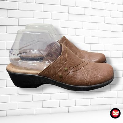 **HOY** Zuecos de piel CLARKS T39
