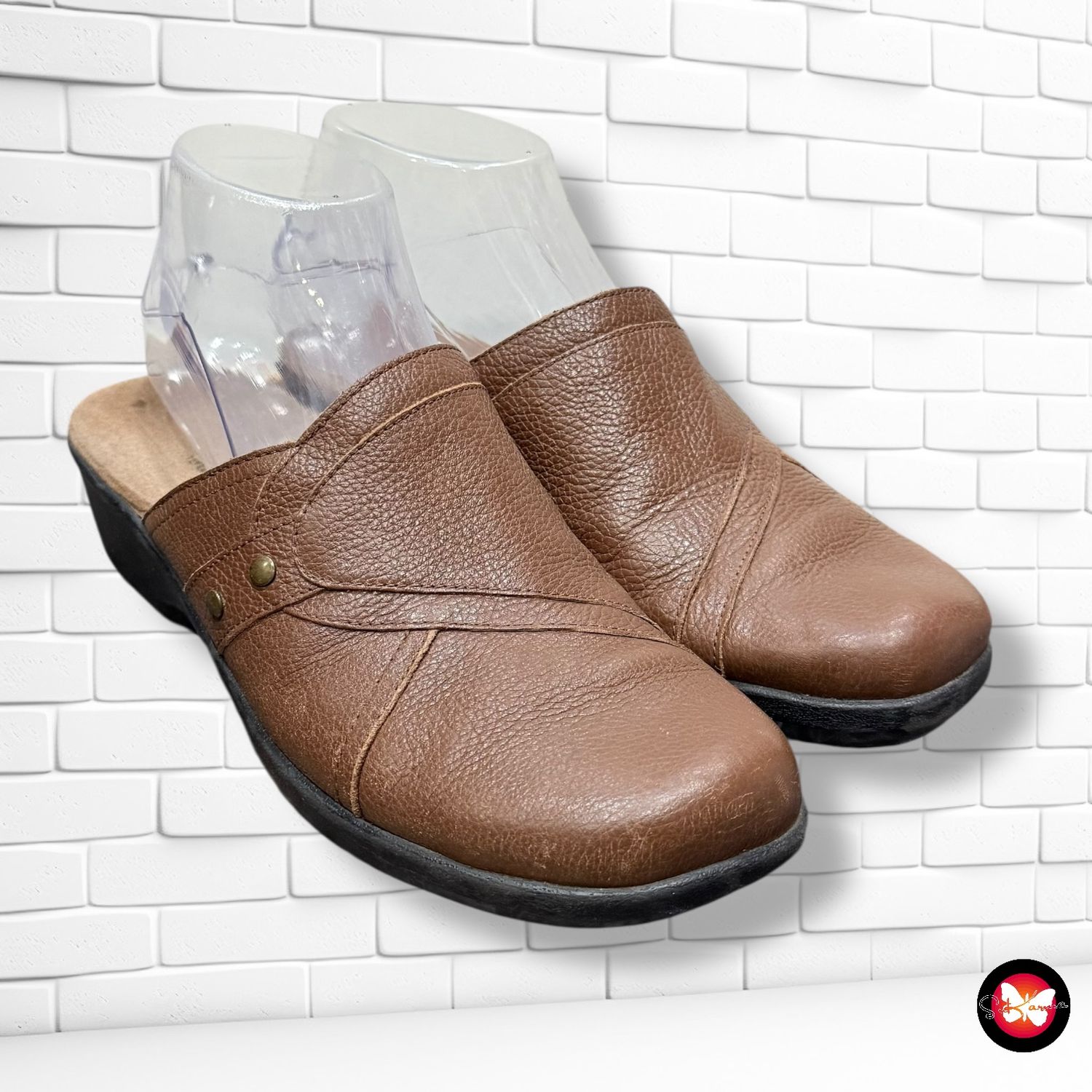 **HOY** Zuecos de piel CLARKS T39