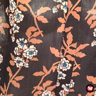 **HOY** Camisa traslúcida con lazo SCOTH&amp;SODA Talla XL