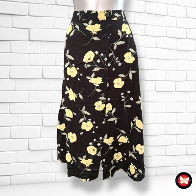 **HOY** Falda midi de flores B.YOUNG Talla 38