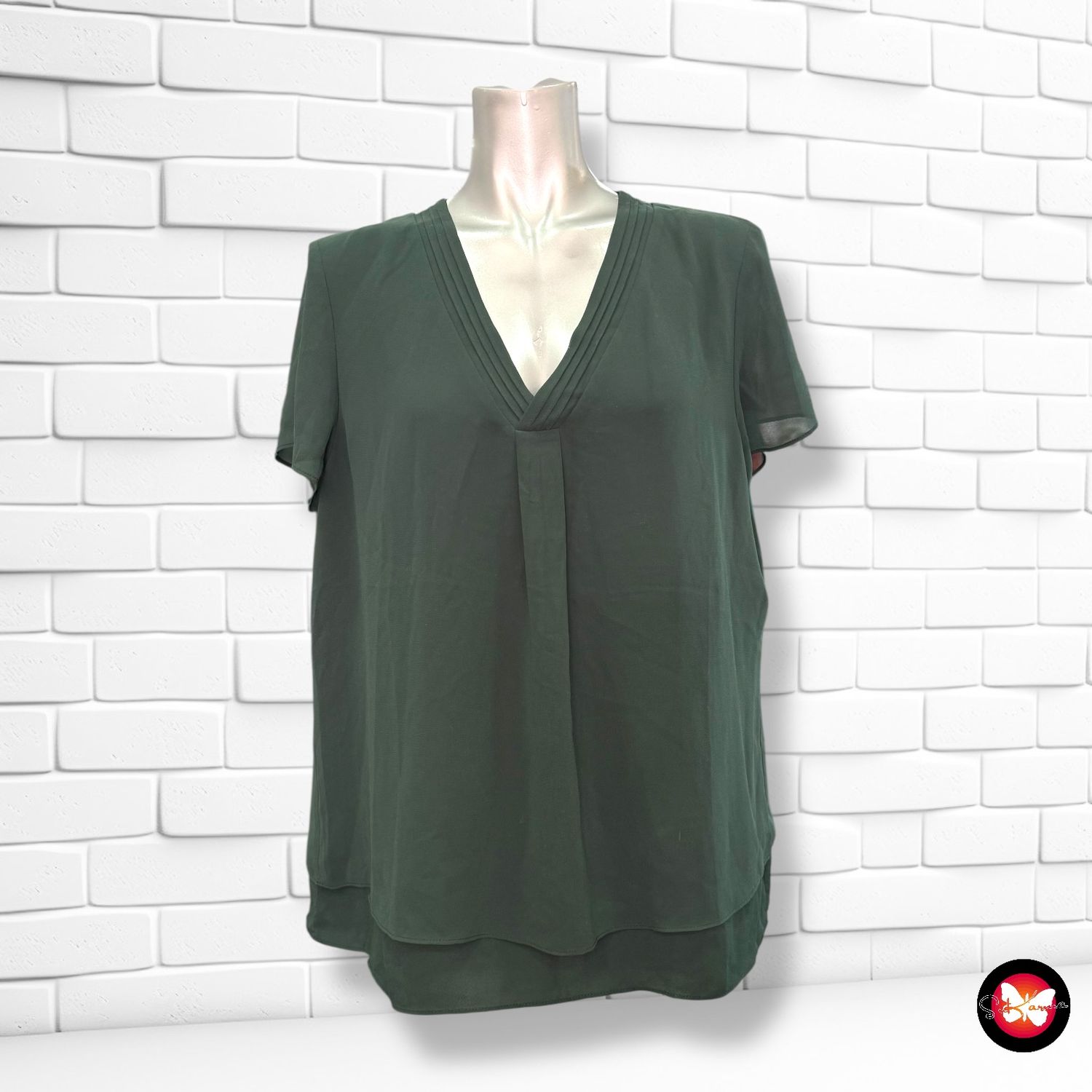 **HOY** Blusa básica de manga corta S.OLIVER Talla 40