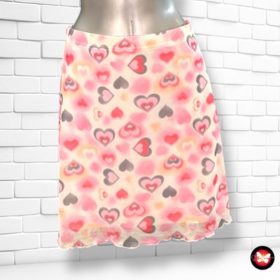 **HOY** Falda de corazones SHEIN Talla L