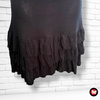 **HOY** Vestido de tirantes con volantes Talla S