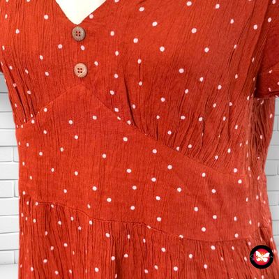 **HOY** Vestido de lunares BEYOND WORDS Talla M