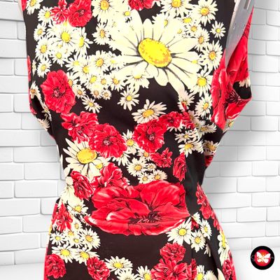 **HOY** Vestido de flores sin mangas FAME Talla L