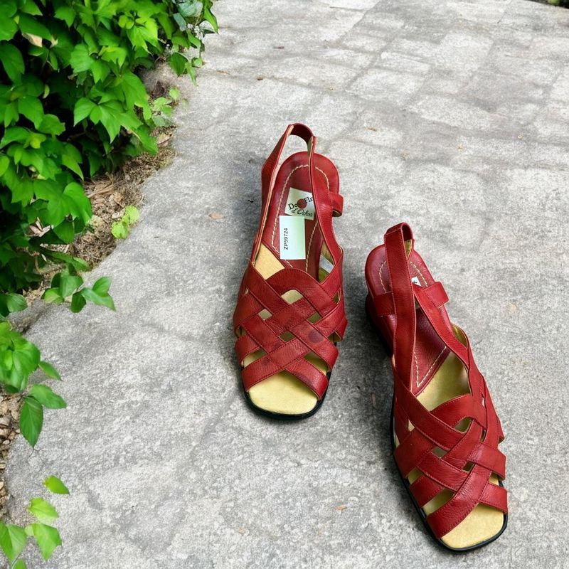 Sandalias de piel T36