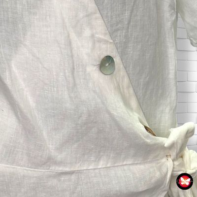 **HOY** Blusa de lino H&amp;M Talla 40
