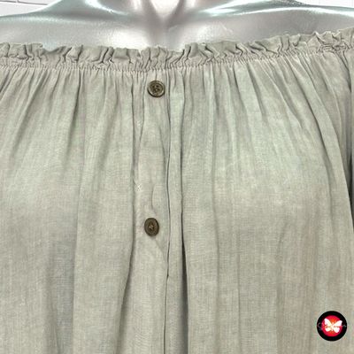 **HOY** Blusa escote barco Talla Única