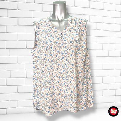 **HOY** Blusa sin mangas de florecitas ESPRIT Talla 40